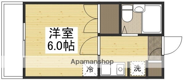 岡山県岡山市北区奉還町４ 岡山駅 1K マンション 賃貸物件詳細
