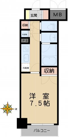 東京都文京区小石川２ 春日駅 1K マンション 賃貸物件詳細