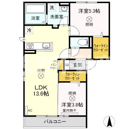 岡山県岡山市北区高柳西町 大安寺駅 2LDK アパート 賃貸物件詳細