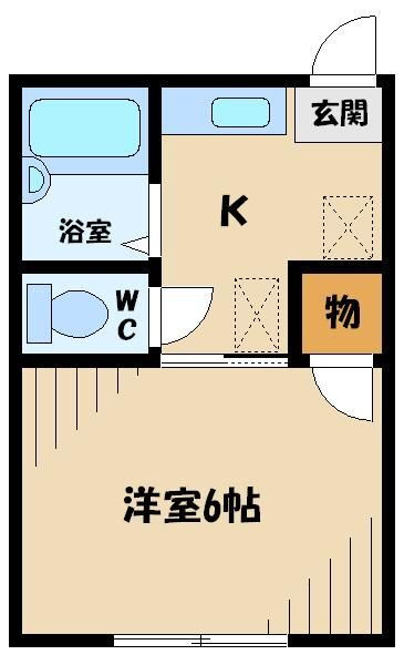 埼玉県所沢市東所沢１ 東所沢駅 1K アパート 賃貸物件詳細