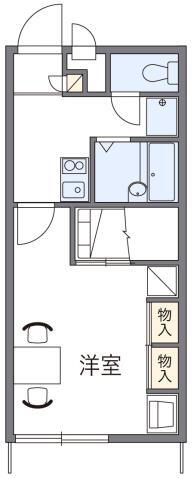 愛媛県東温市志津川 横河原駅 1K アパート 賃貸物件詳細