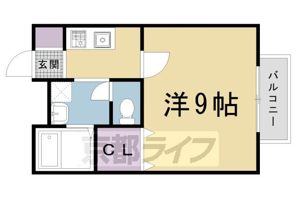 京都府京都市左京区一乗寺北大丸町 一乗寺駅 1K アパート 賃貸物件詳細