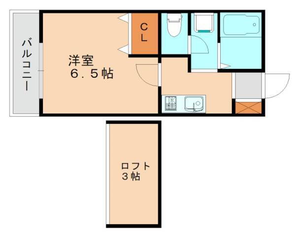福岡県福岡市東区松崎３ 千早駅 1K マンション 賃貸物件詳細