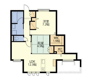 ＢＯＲＩＫＩ鶴瀬 3階 2LDK 賃貸物件詳細
