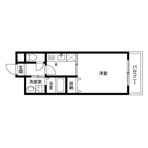 大阪府豊中市春日町２ 少路駅 1K マンション 賃貸物件詳細