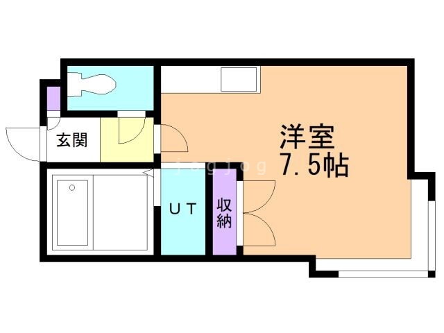 北海道旭川市東光六条２ ワンルーム アパート 賃貸物件詳細