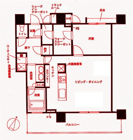 神奈川県横浜市神奈川区金港町 横浜駅 1LDK マンション 賃貸物件詳細