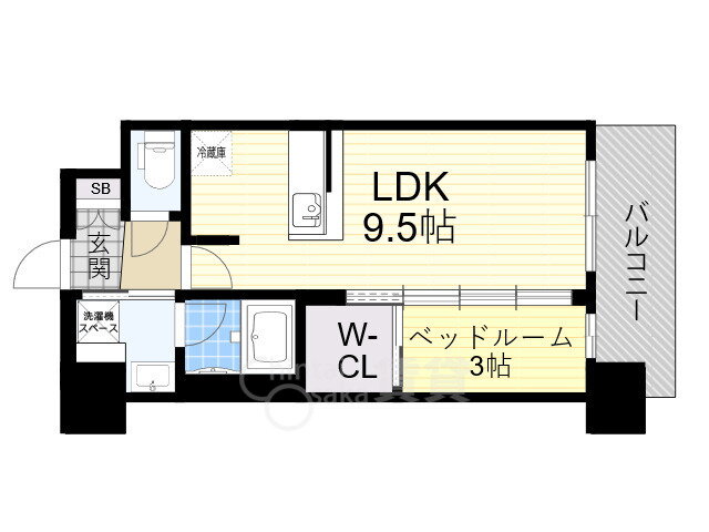 大阪府大阪市淀川区西宮原２ 新大阪駅 1LDK マンション 賃貸物件詳細