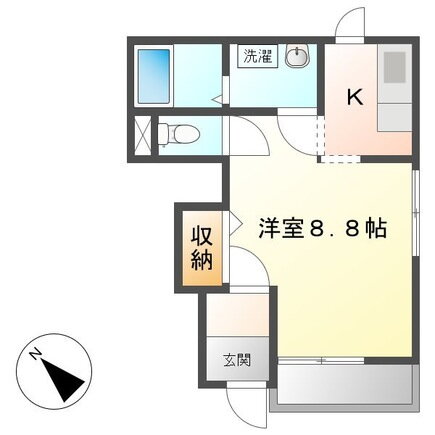 Ｖｉｌｌａｇｅ　Ｃｏｍｆｏｒｔ 1階 1K 賃貸物件詳細