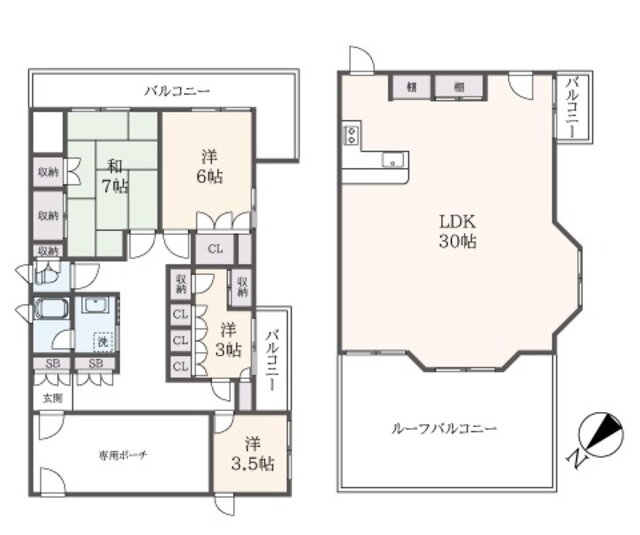 東京都大田区大森北６ 平和島駅 4LDK マンション 賃貸物件詳細