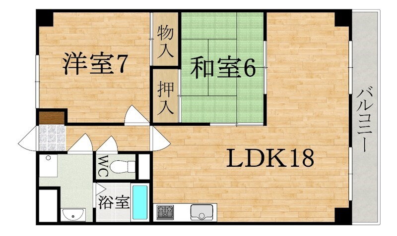 奈良県生駒市東生駒１ 東生駒駅 2LDK マンション 賃貸物件詳細