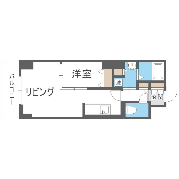 北海道札幌市中央区南一条東２ バスセンター前駅 1LDK マンション 賃貸物件詳細