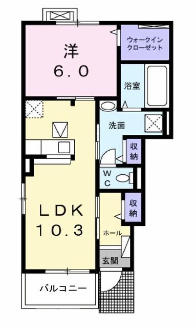 静岡県富士市宮下 富士駅 1LDK アパート 賃貸物件詳細