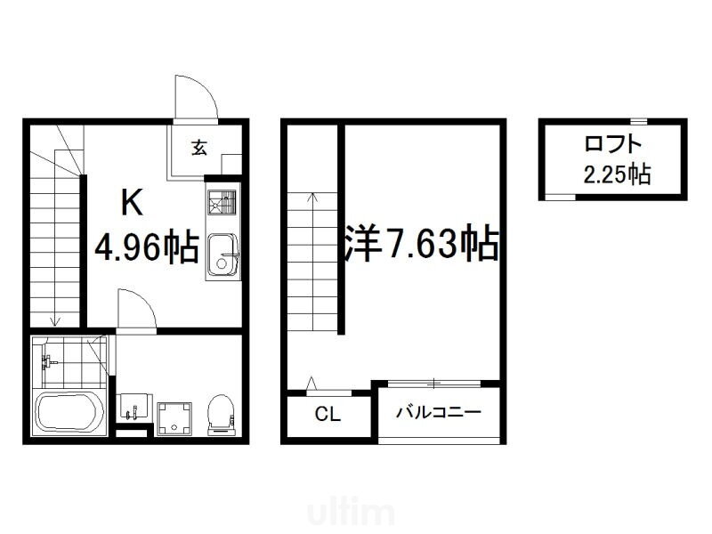 アコード丹波橋 1階 1K 賃貸物件詳細