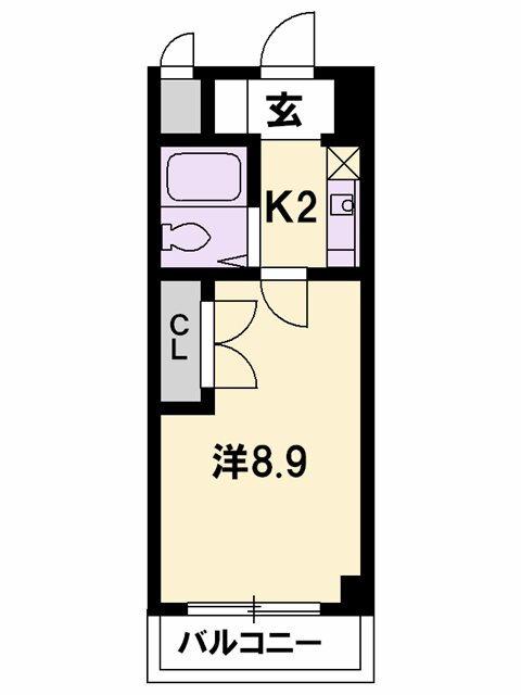 野路一番館 7階 1K 賃貸物件詳細