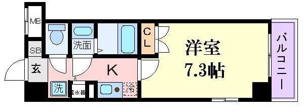 大阪府吹田市江坂町１ 江坂駅 1K マンション 賃貸物件詳細