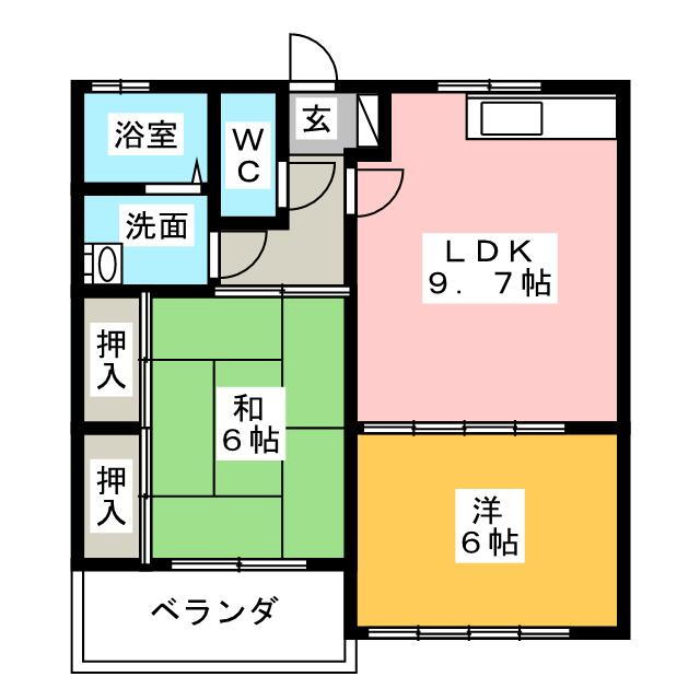 群馬県高崎市棟高町 北高崎駅 2LDK アパート 賃貸物件詳細