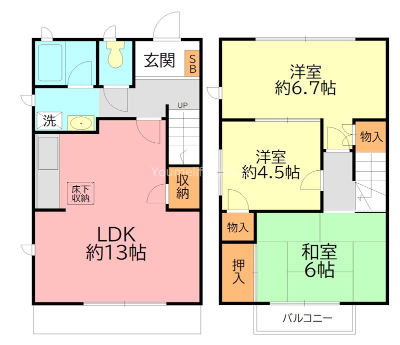 神奈川県藤沢市大鋸３ 藤沢駅 3LDK 一戸建て 賃貸物件詳細