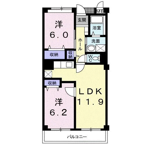 宮城県柴田郡柴田町船岡中央２ 船岡駅 2LDK マンション 賃貸物件詳細