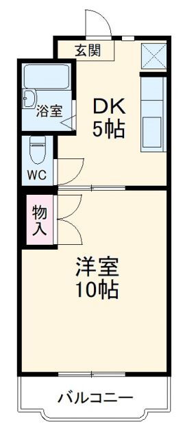 静岡県浜松市中央区高丘東５ 浜松駅 1DK マンション 賃貸物件詳細