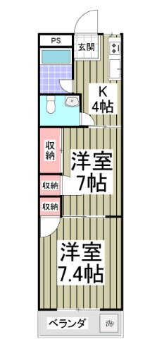 東京都墨田区立花５ 小村井駅 2DK マンション 賃貸物件詳細