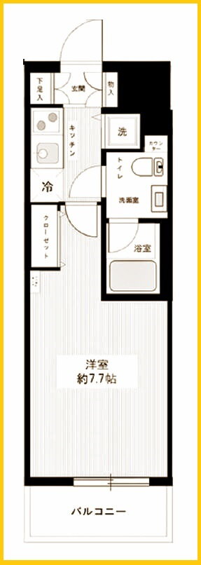 ハイズヨコハマフェリーチェ 9階 1K 賃貸物件詳細