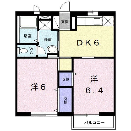 和歌山県御坊市湯川町財部 御坊駅 2DK アパート 賃貸物件詳細