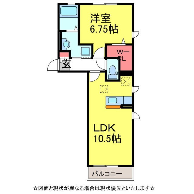 千葉県富里市七栄 1LDK アパート 賃貸物件詳細