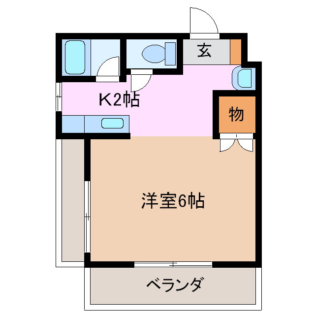 ふじよしマンション 4階 ワンルーム 賃貸物件詳細