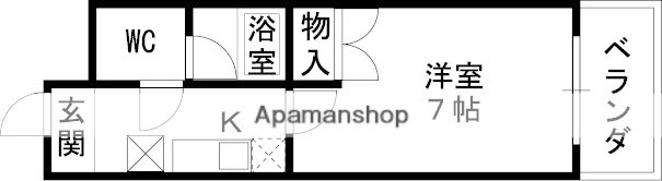 大阪府高槻市真上町１ 高槻駅 1K マンション 賃貸物件詳細