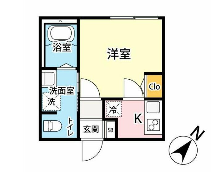 ＡＫｒｙｓｔａｌ 2階 1K 賃貸物件詳細