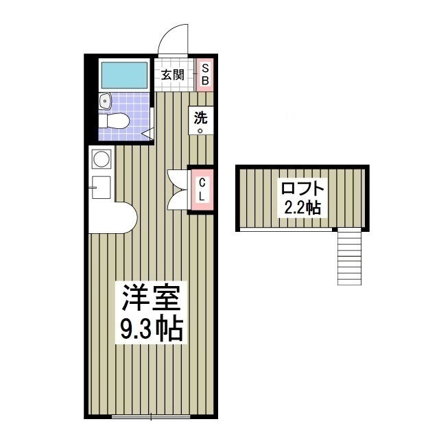 千葉県千葉市若葉区若松町 都賀駅 ワンルーム アパート 賃貸物件詳細