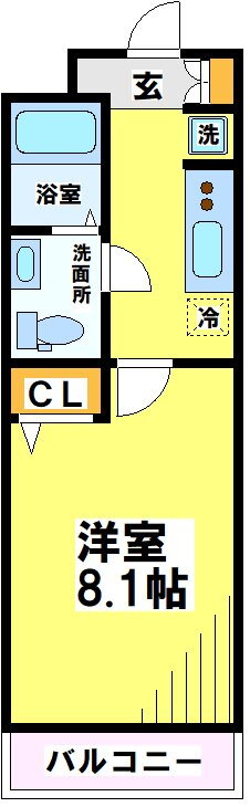 東京都調布市布田６ 布田駅 1K マンション 賃貸物件詳細