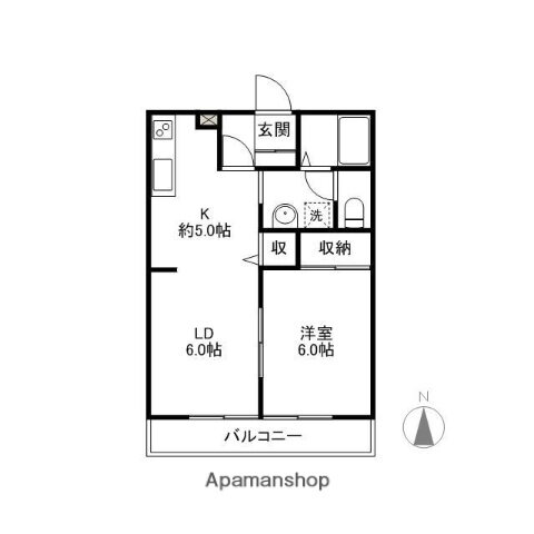 群馬県前橋市下小出町３ 前橋駅 1LDK アパート 賃貸物件詳細