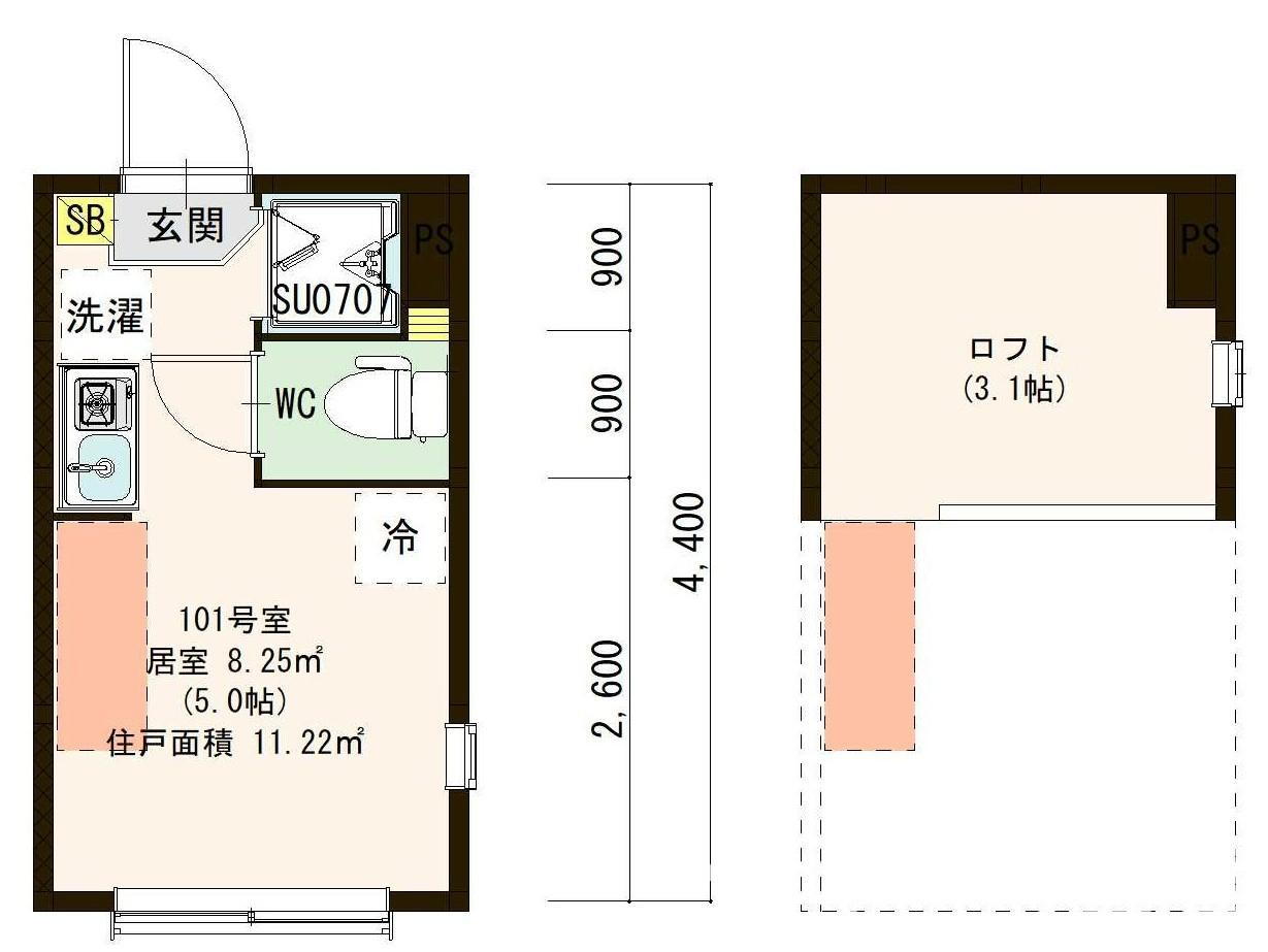 東京都板橋区大山西町 大山駅 ワンルーム アパート 賃貸物件詳細