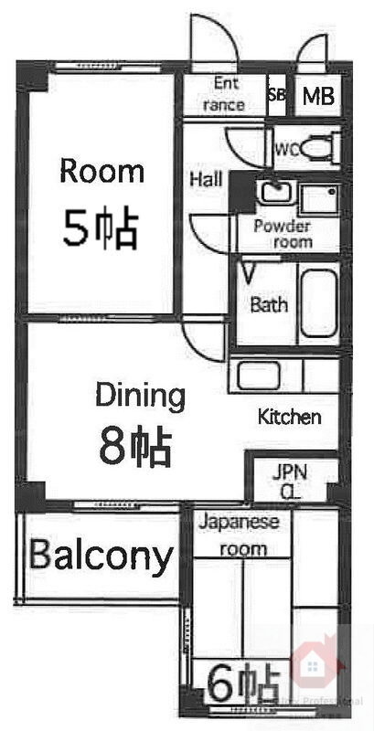 大阪府大阪市住吉区万代東２ 帝塚山三丁目駅 2DK マンション 賃貸物件詳細