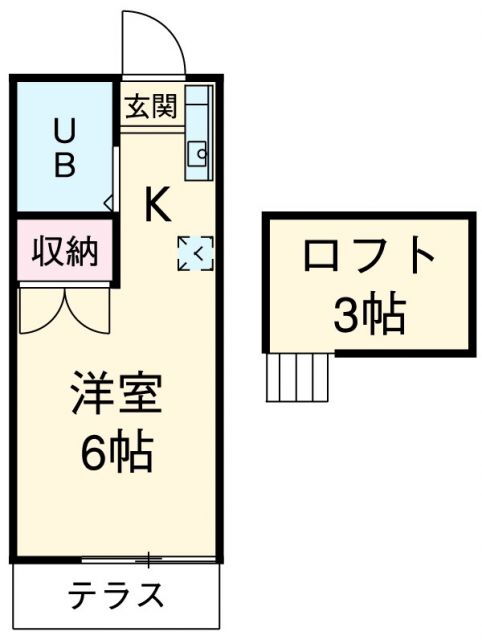 東京都国立市谷保 矢川駅 1K アパート 賃貸物件詳細