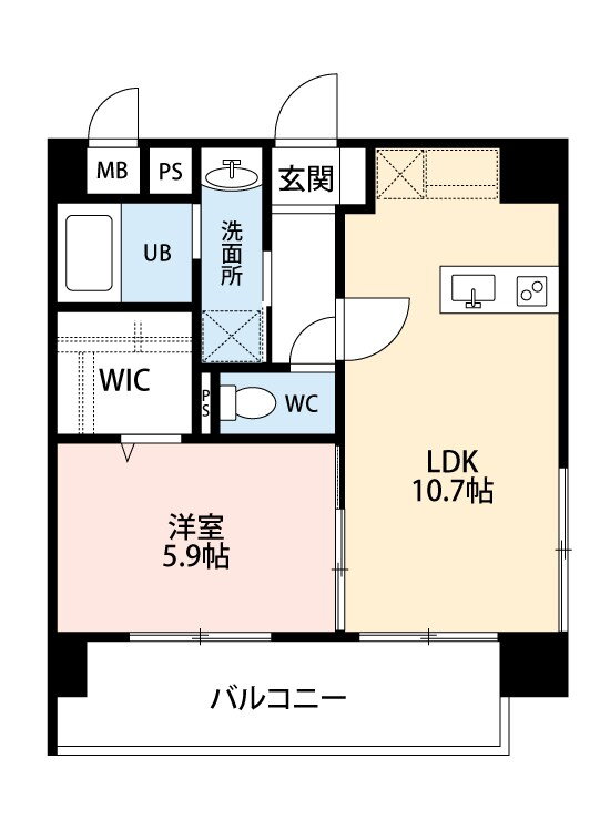 熊本県熊本市西区上代２ 1LDK マンション 賃貸物件詳細