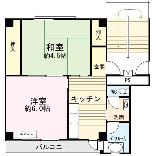 福島県福島市松川町字伊藤 金谷川駅 2K マンション 賃貸物件詳細