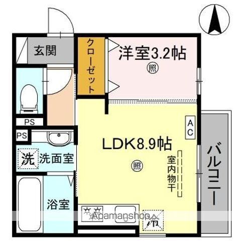 和歌山県和歌山市納定 和歌山駅 1LDK アパート 賃貸物件詳細