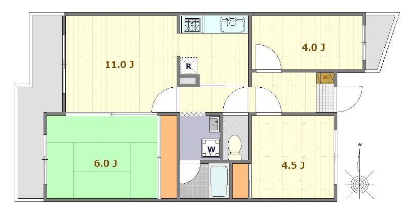 東京都杉並区方南１ 方南町駅 3LDK マンション 賃貸物件詳細