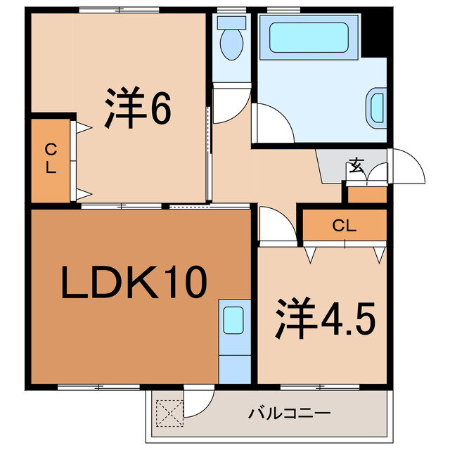 大分県大分市敷戸北町 敷戸駅 2LDK アパート 賃貸物件詳細