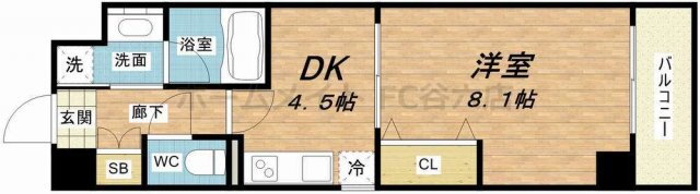 大阪府大阪市福島区福島６ 福島駅 1DK マンション 賃貸物件詳細