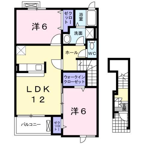 長野県長野市神明 長野駅 2LDK アパート 賃貸物件詳細