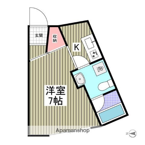 パークテラス仙川 2階 ワンルーム 賃貸物件詳細