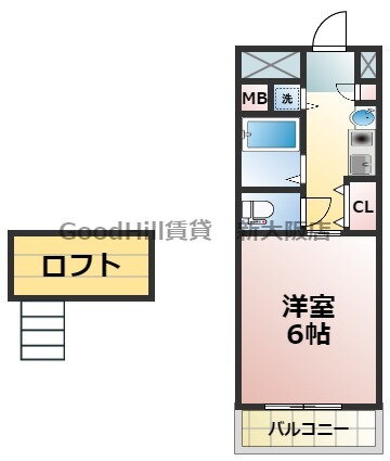 エステムコート新大阪ＩＩＩステーションプラザ 8階 1K 賃貸物件詳細