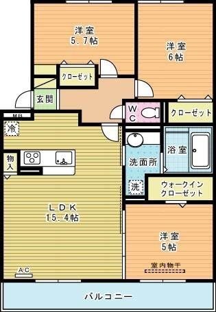 福岡県北九州市小倉南区守恒５ 守恒駅 3LDK アパート 賃貸物件詳細