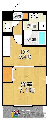 福岡県福岡市城南区七隈６ 七隈駅 1DK マンション 賃貸物件詳細