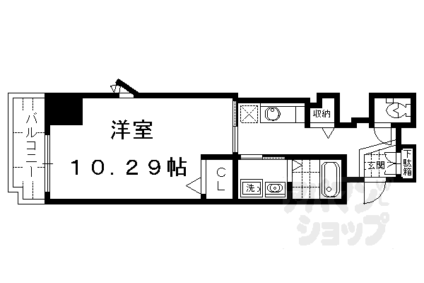 京都府京都市下京区七条御所ノ内南町 西大路駅 1K マンション 賃貸物件詳細