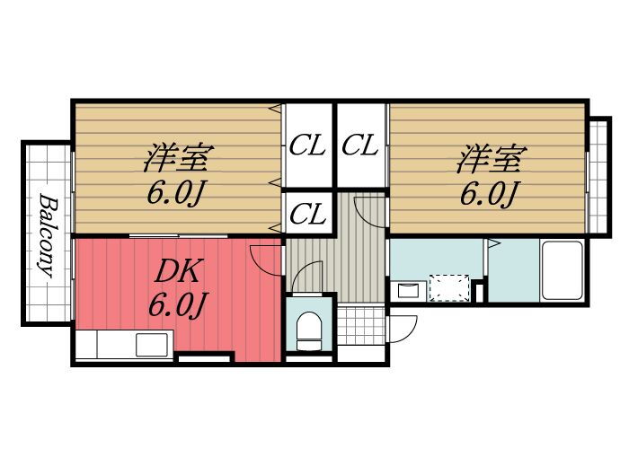 千葉県市原市五井 五井駅 2DK アパート 賃貸物件詳細